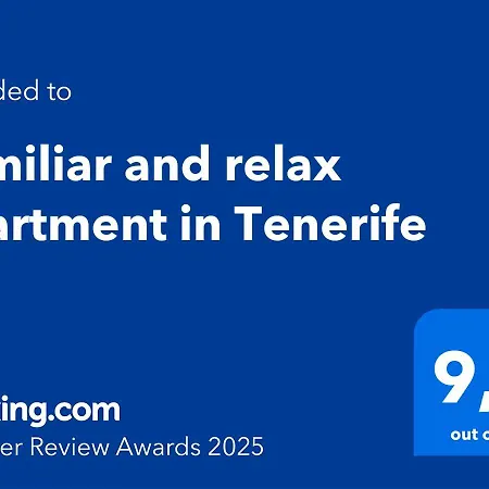 Familiar And Relax In Tenerife Appartamento *